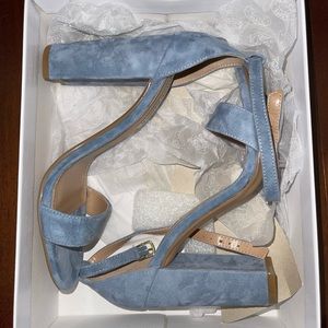 Steve Madden Light Blue Heels